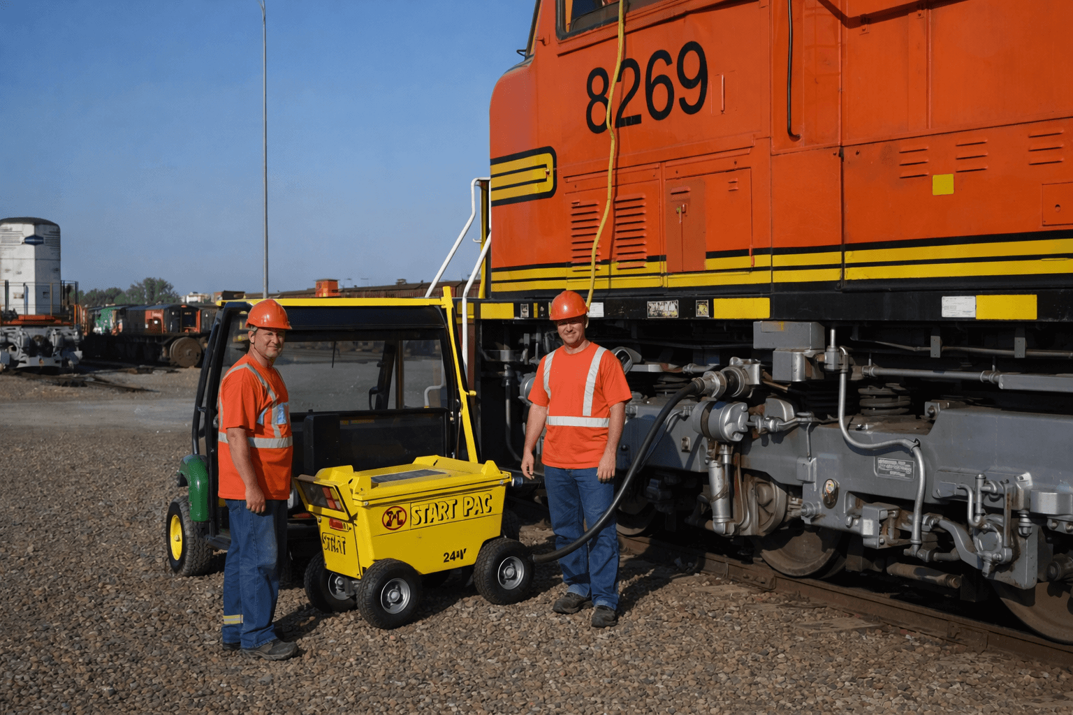 what fuel do trains use