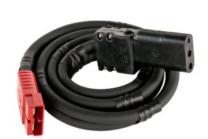 15 ft 4/O black aircraft cable/electrification cable