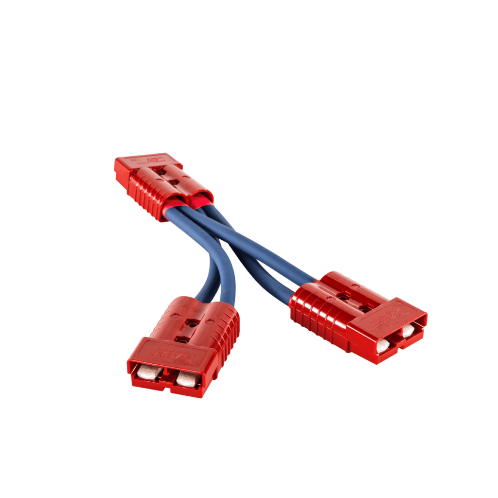 Quick Change “Y”<br>Connector Blue