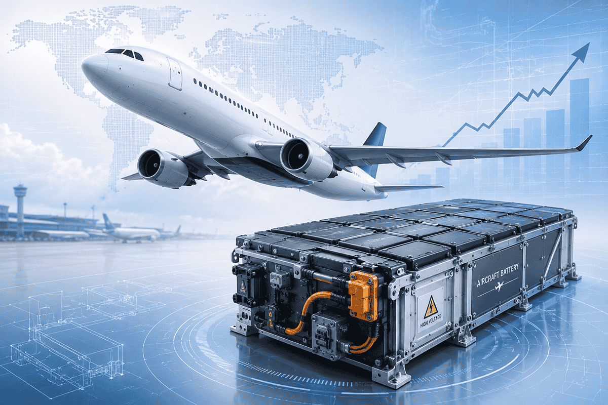 aircraft battery market overview